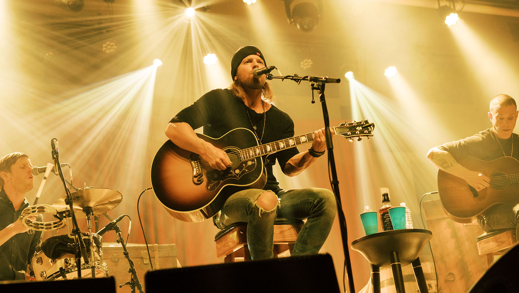 concert at local armory music hall